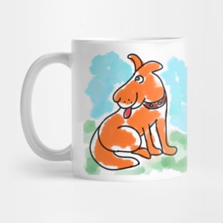 Cute Dog Cartoon Mug